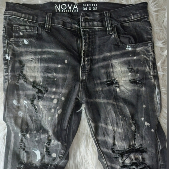 Men Distressed Jeans From The BUCKLE